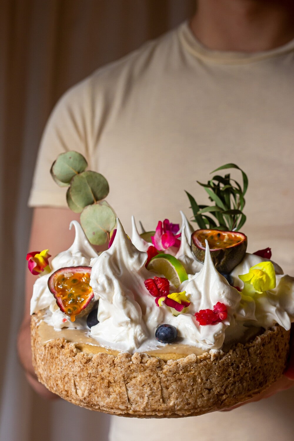Baked Salted Caramel Cheesecake