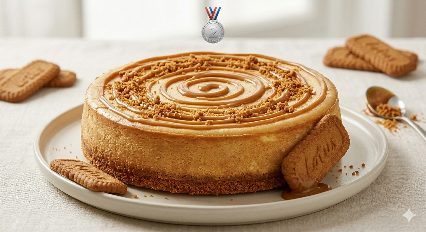 Biscoff Caramel Cheesecake