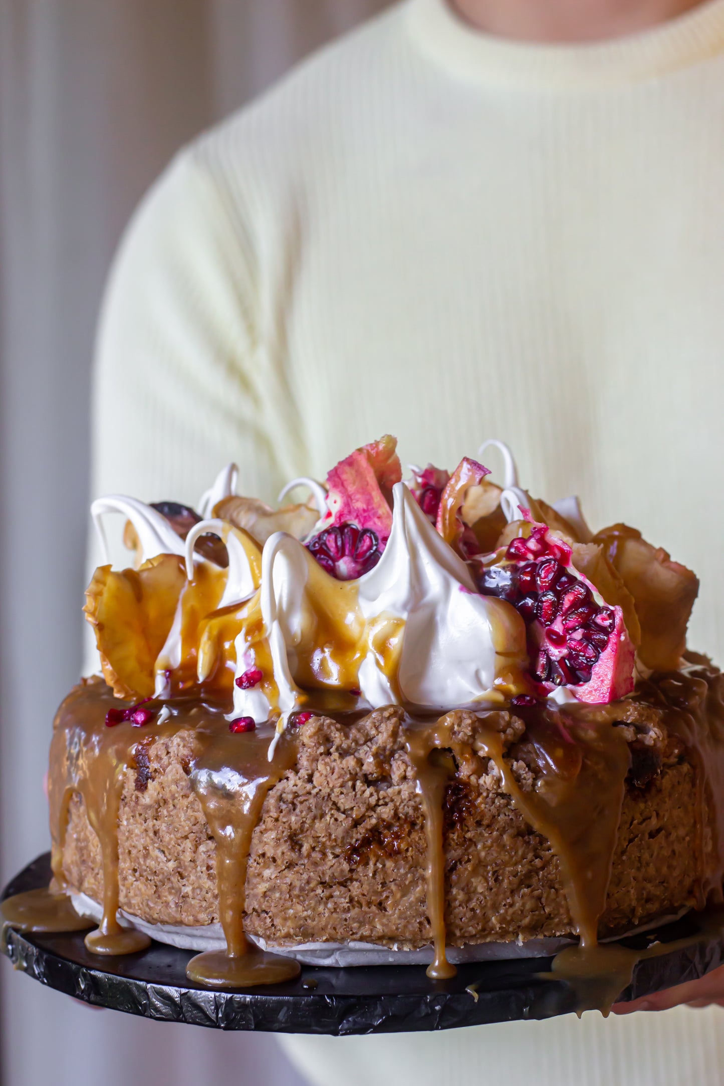Apple Crumble Cheesecake