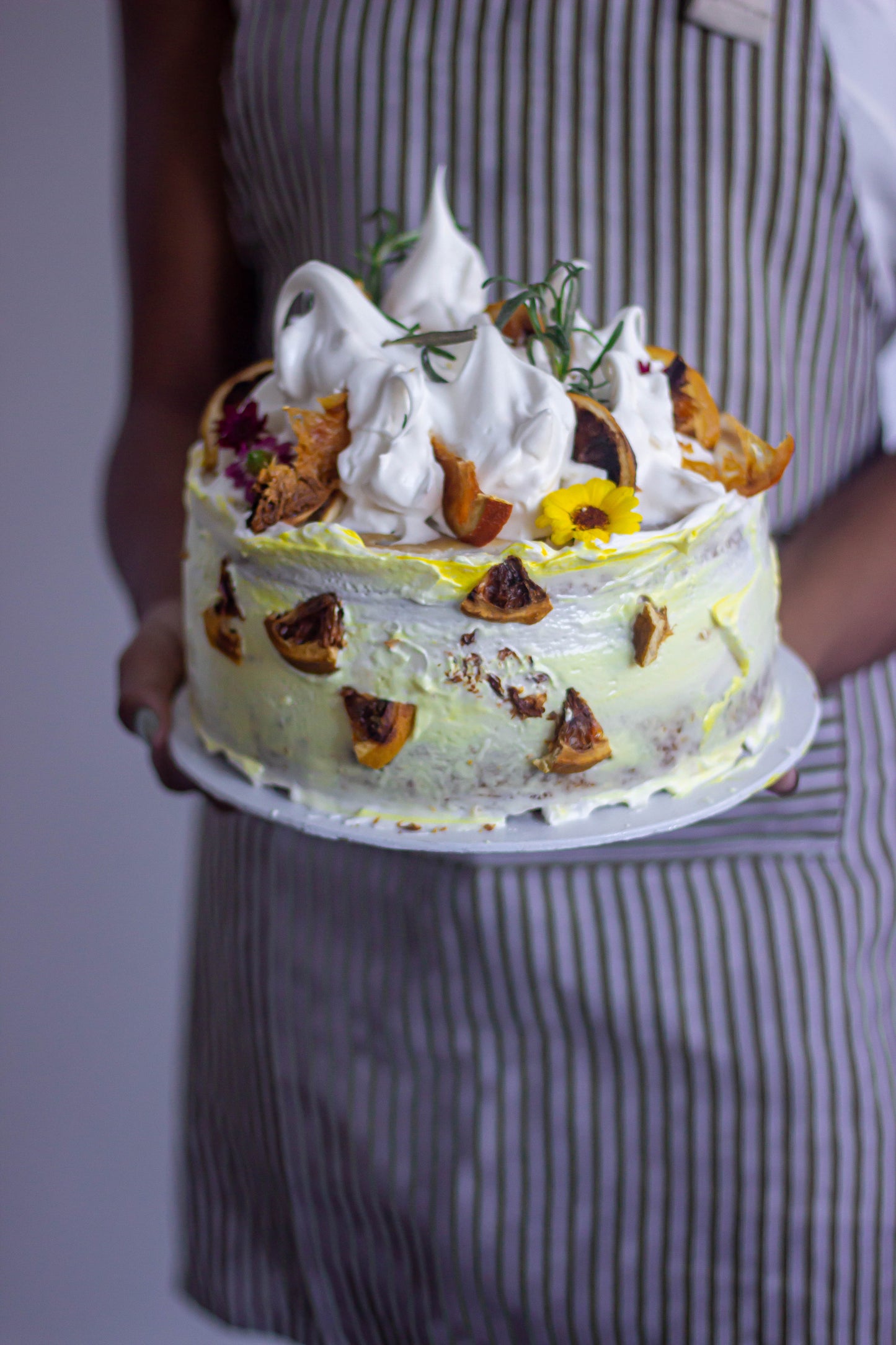 Lemon + Blueberry Cake