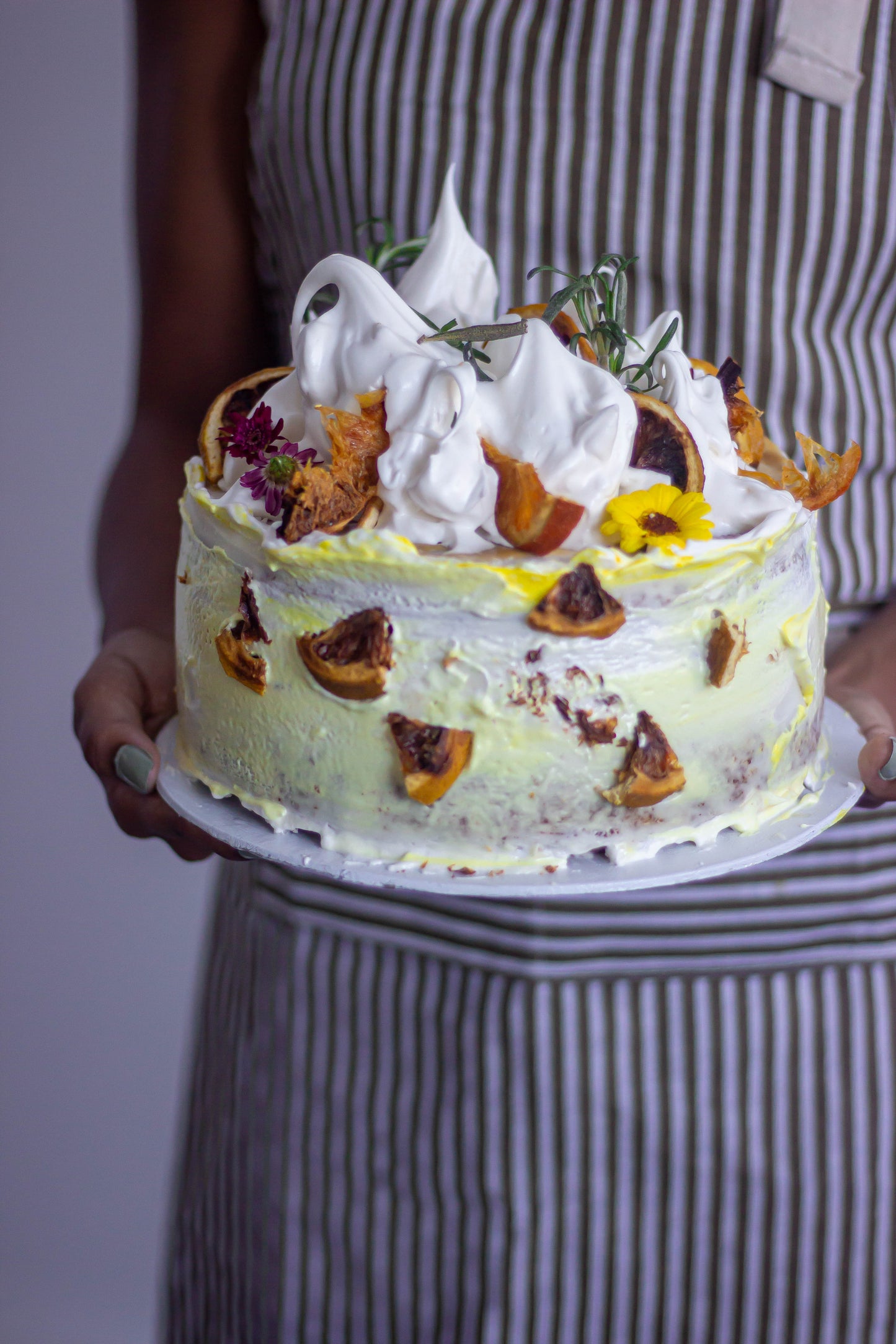 Lemon + Blueberry Cake
