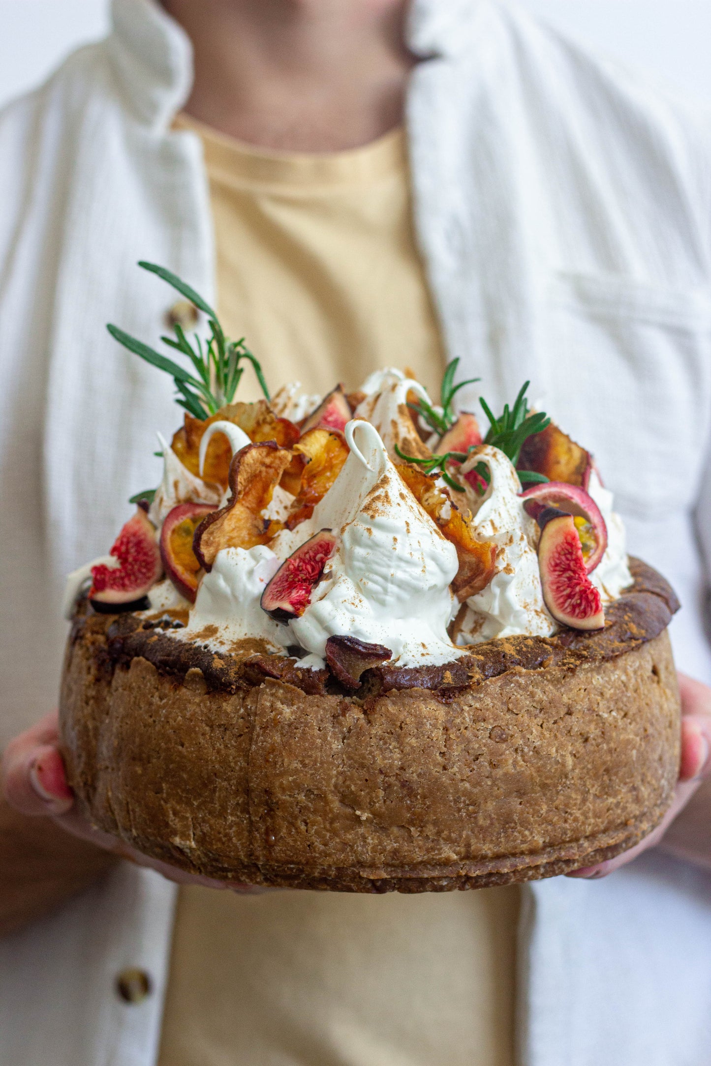 Apple Crumble Cheesecake