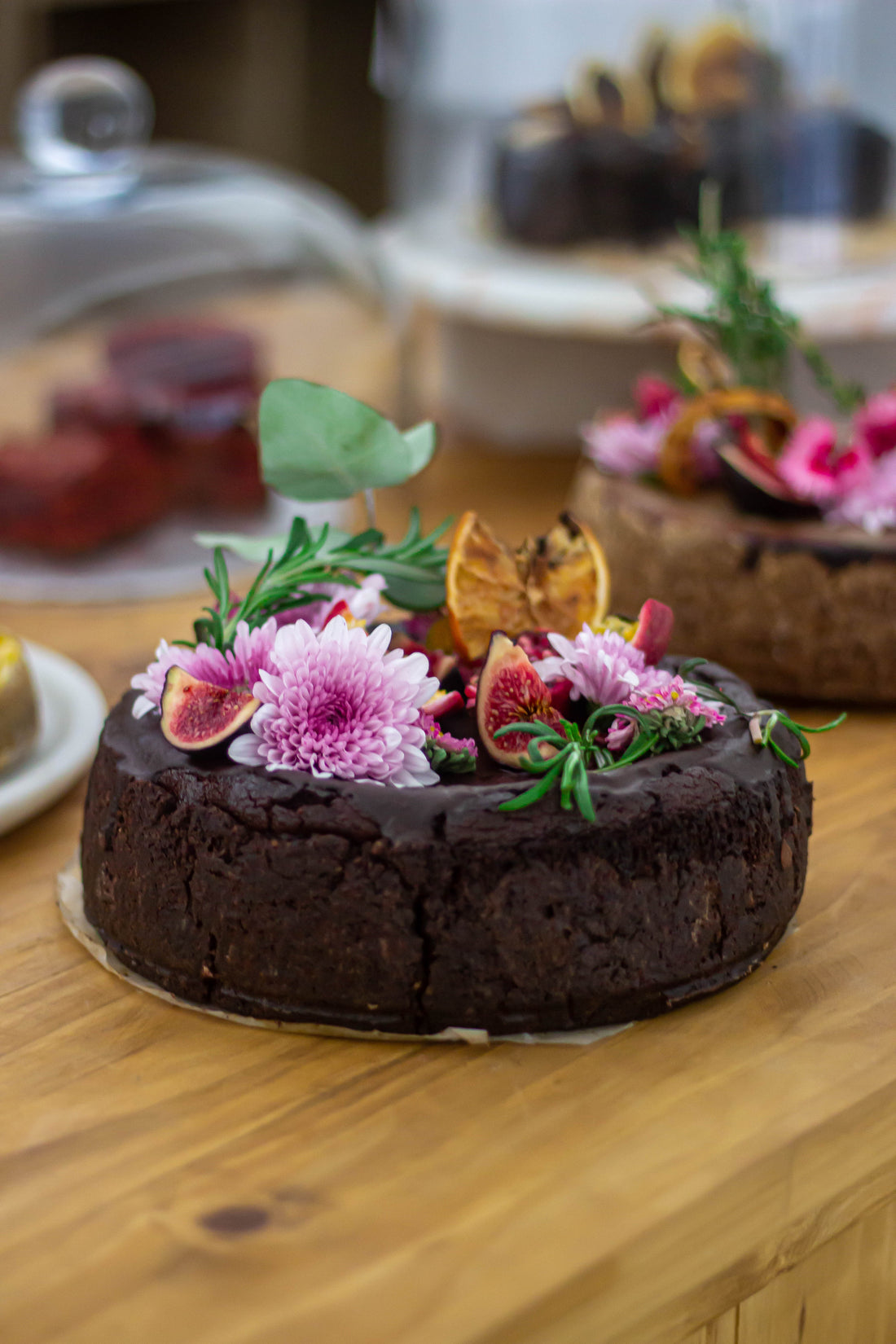 Chocolate Cheesecake Decoration