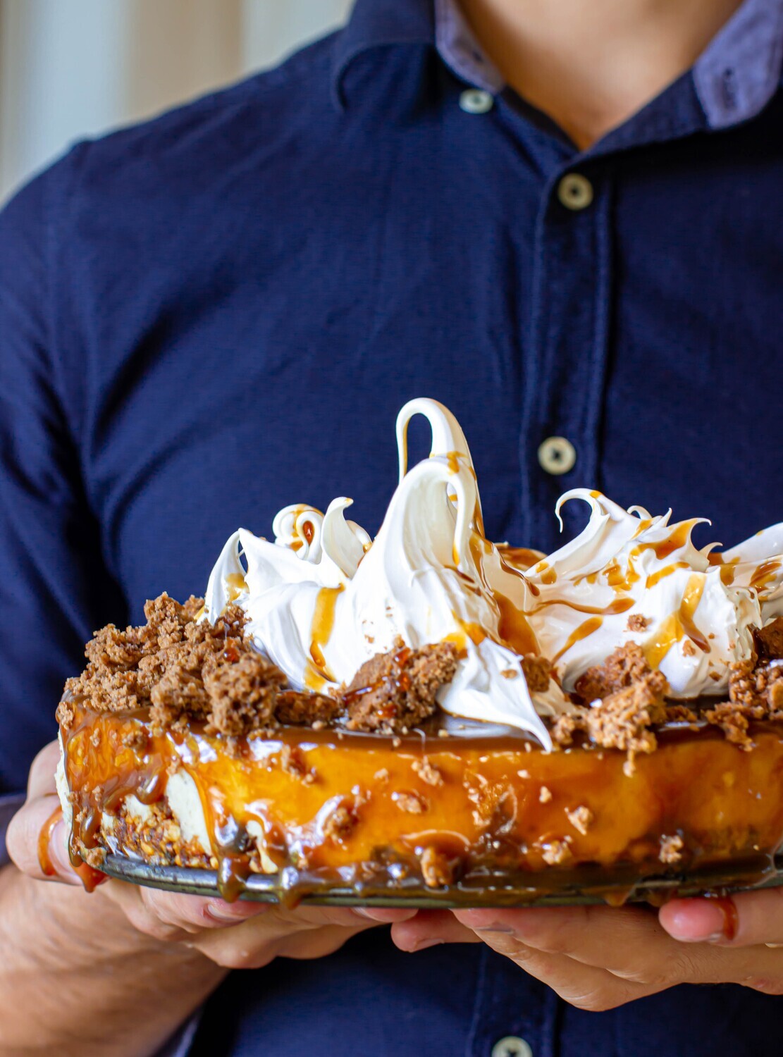 Raw Salted Caramel Cheesecake (Vegan)