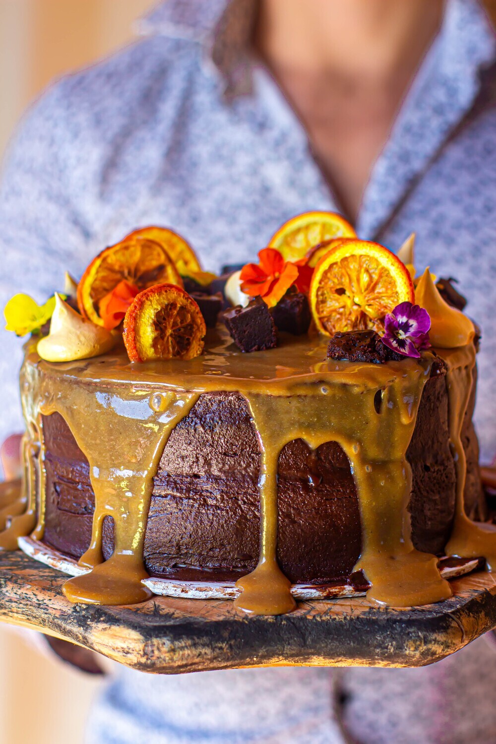 Chocolate + Orange Cake