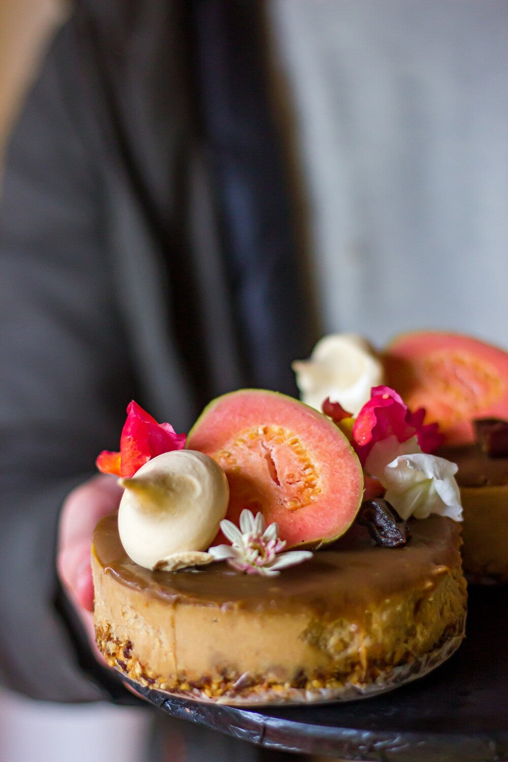 Raw Salted Caramel Cheesecake (Vegan)