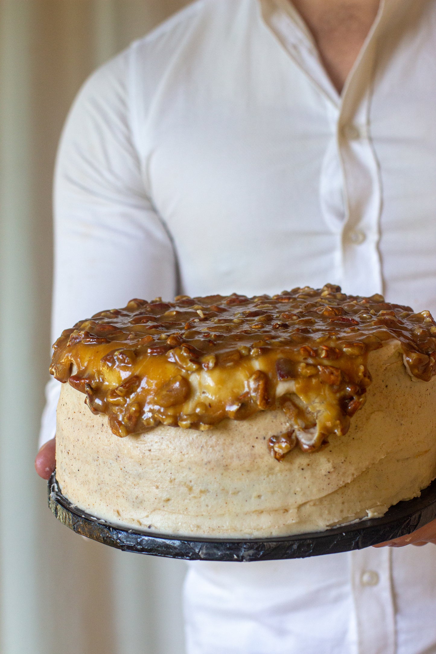 Pecan + Carrot Cake