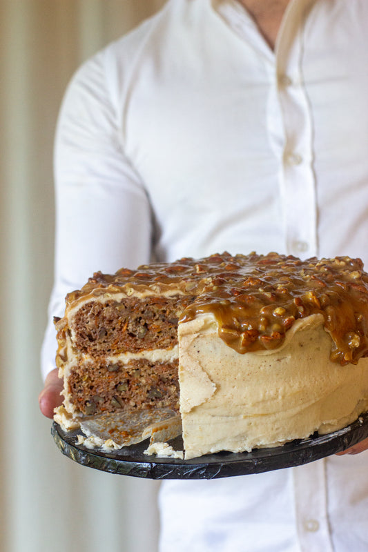 Pecan + Carrot Cake