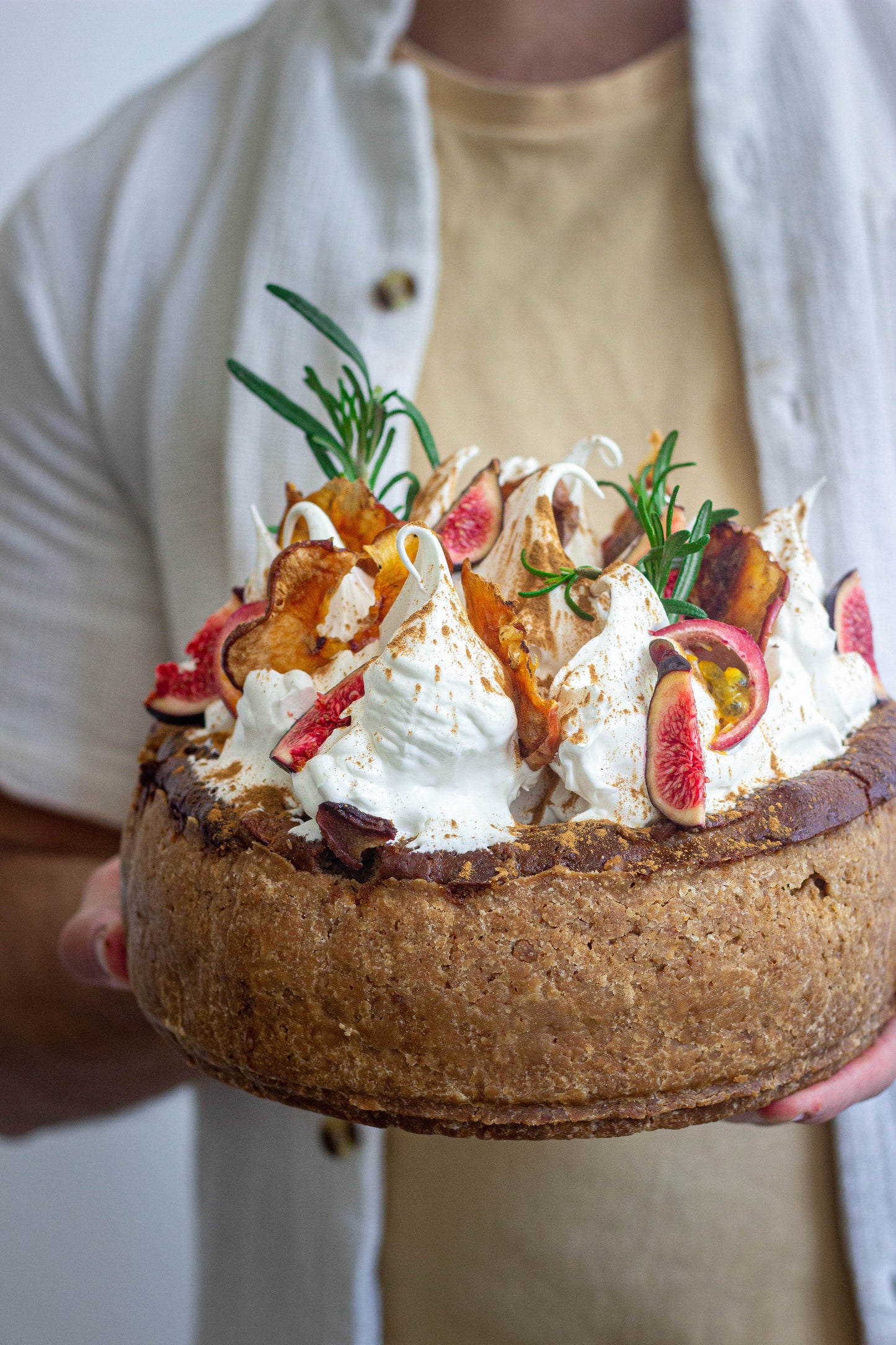 Apple Crumble Cheesecake