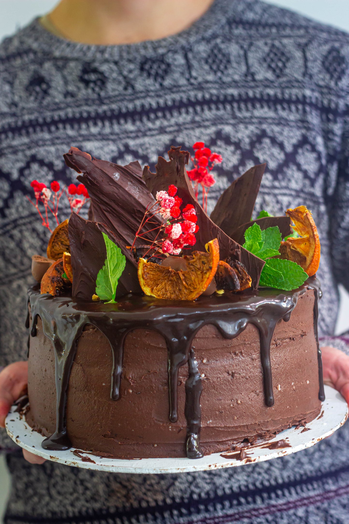 Chocolate + Orange Cake