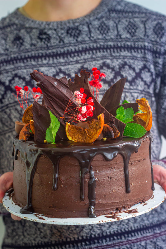 Chocolate + Orange Cake
