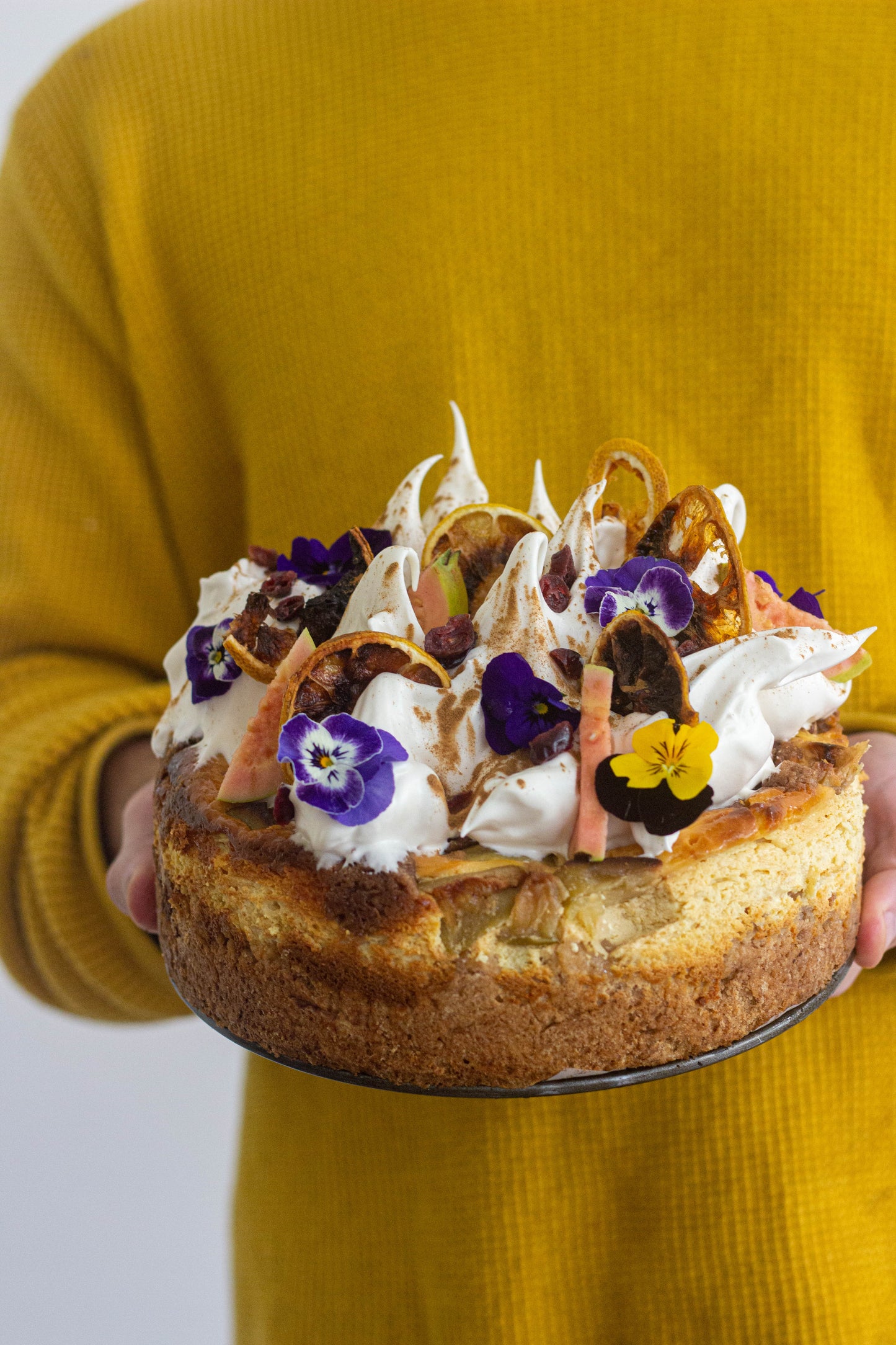 Apple Crumble Cheesecake